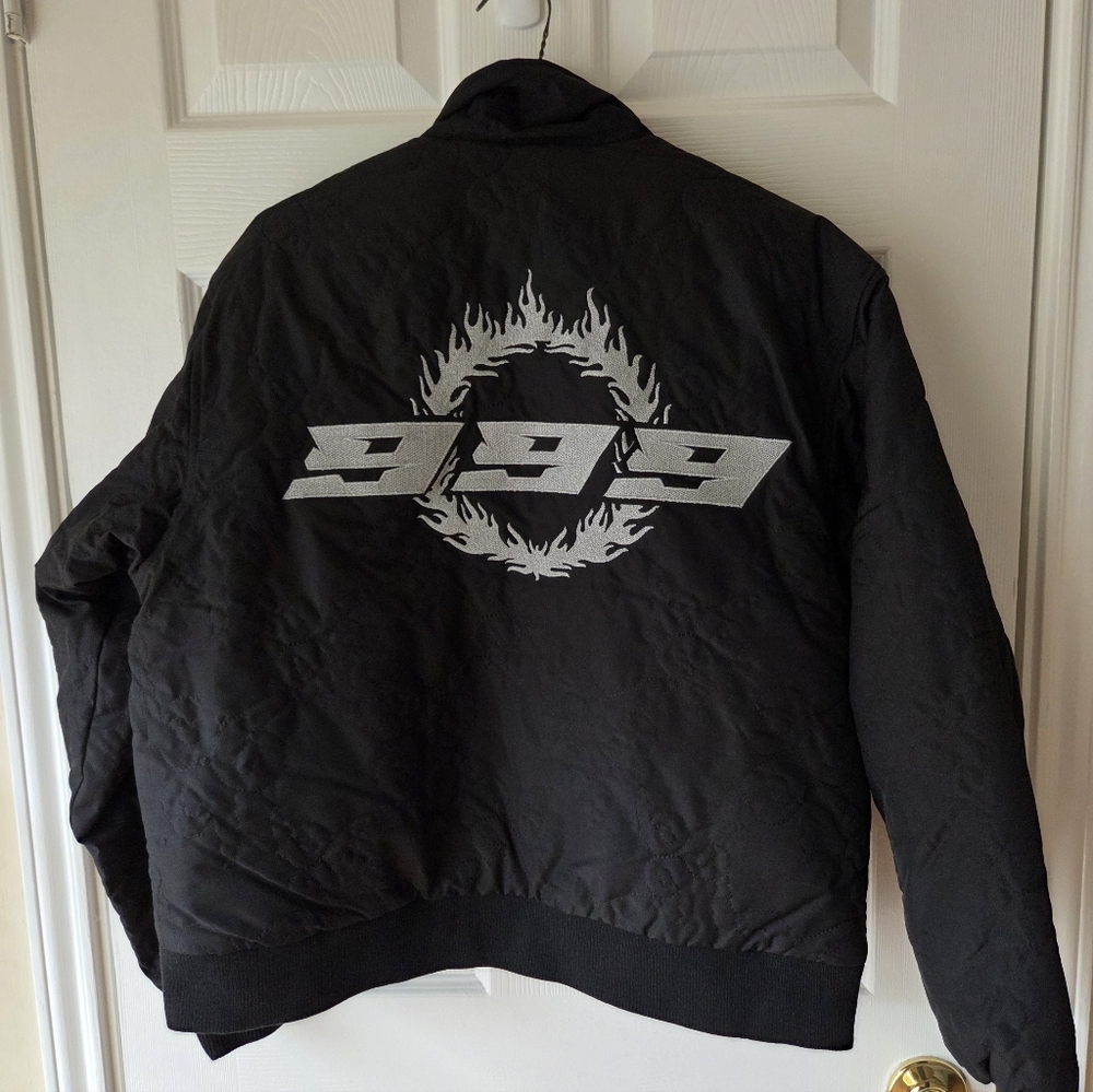 Juice WRLD Custom Quilted Jacket Black Small 999 NWT Rapper Music juicewrld999 - Picture 5 of 12